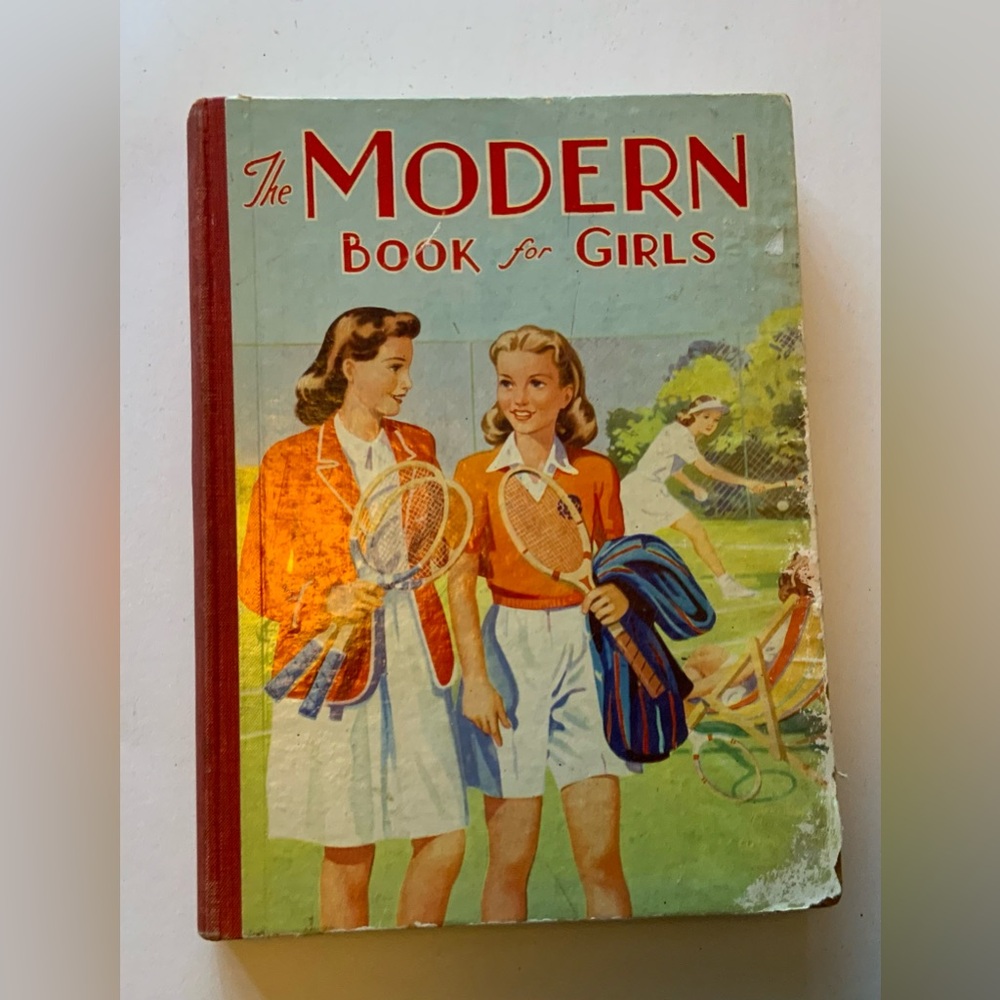 Vintage-1940s  The Modern Book for Girls